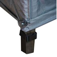 Zitgroephoes rechthoek Cantonic 250x175x100 cm grijs - Eurotrail