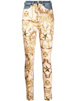 Philipp Plein jean skinny à imprimé baroque - Tons neutres - thumbnail