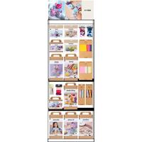 Creativ Company Vloerdisplay, ongemonteerd, category, garen en naaien, kinderen, h: 1580 mm, l: 600 mm, b: 400 mm, 122 eenh./ 1 stuk