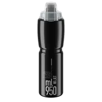 Elite bottle with protective cap jet plus black 950ml