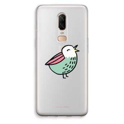 Birdy: OnePlus 6 Transparant Hoesje