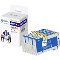 G&G Inktcartridge Compatibel Zwart, Cyaan, Magenta, Geel GP-E405XLBKCMY-4P