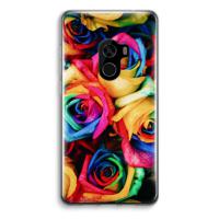 Neon bloemen: Xiaomi Mi Mix 2 Transparant Hoesje - thumbnail