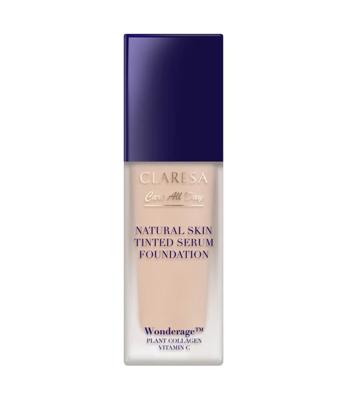 Claresa natural skin tinted serum foundation 1c light cool 32ml