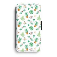 Ananas bladeren: iPhone XR Flip Hoesje