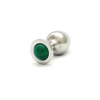 rosebuds emerald anaal plug - klein - thumbnail