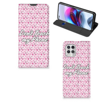 Motorola Moto G100 Design Case Flowers Pink DTMP