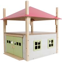 Kids Globe globe houten hooiberg met berging 1:32 roze