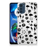 Silicone Back Case Motorola Moto E32/E32s Silver Punk - thumbnail