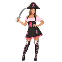 Carnavalskleding piraten jurk voor dames 42-44 (L/XL)  -