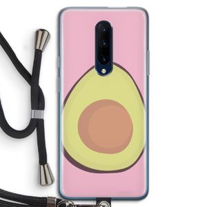 Avocado: OnePlus 7 Pro Transparant Hoesje met koord