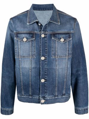 Billionaire veste en jean All Over BB - Bleu