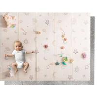 Omkeerbare speelmat - NUBY - 200 x 150 x 1 cm - Regenboog