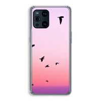 Fly away: Oppo Find X3 Transparant Hoesje