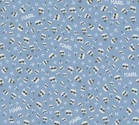 AS Creation Karl Lagerfeld Blauw behang | 378431 - thumbnail