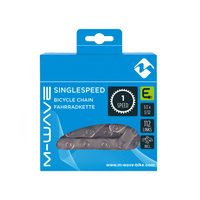 KMC M-wave (kmc) ketting e-bike single speed 1/2x3/32 112 links zilver - thumbnail