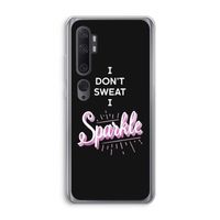 Sparkle quote: Xiaomi Mi Note 10 Pro Transparant Hoesje