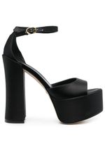 Stuart Weitzman sandales Skyhigh 150 mm à plateforme - Noir