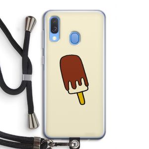 Frisco: Samsung Galaxy A40 Transparant Hoesje met koord