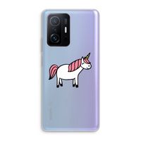 Eenhoorn: Xiaomi 11T Pro Transparant Hoesje