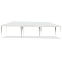 3 x 9 m Paviljoen Tuinpaviljoen Partytent Tuintent voor Feesten Bruiloft en Activiteiten Wit