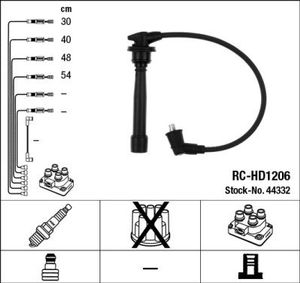 Bougiekabelset RCHD1206