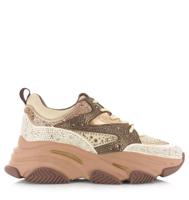 STEVE MADDEN Steve Madden - Privy cappucino mul Beige Synthetisch Lage sneakers Dames