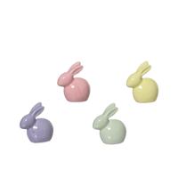 Figuur Konijn porselein 3x6,5x6cm