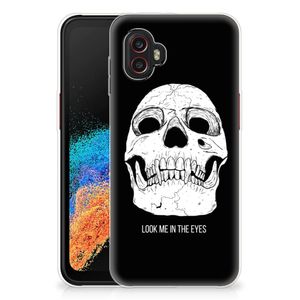 Silicone Back Case Samsung Galaxy Xcover 6 Pro Skull Eyes