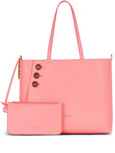 Balmain sac cabas Embleme en cuir - Rose