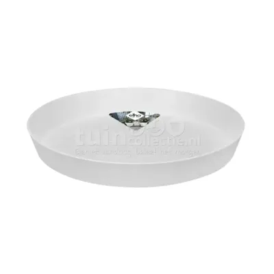 Elho Loft Urban Plantenschotel Zijdewit Ø17cm