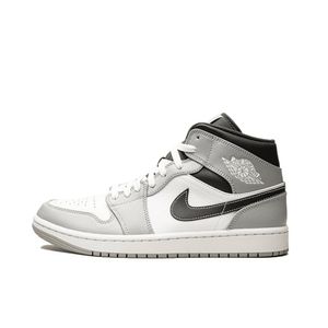 Air Jordan 1 Mid Light Smoke Grey Anthracite