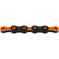 KMC dlc fietsketting 11-speed 118 schakels oranjezwart