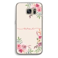 Rozen: Samsung Galaxy S7 Transparant Hoesje