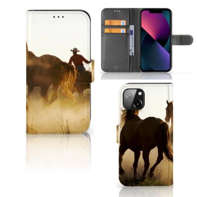 Apple iPhone 13 | Telefoonhoesje | Met pasjeshouder | Design Cowboy