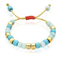 Deja Beads Blauw Mix en Goudkleurig
