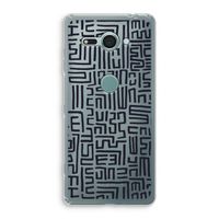 Moroccan Print: Sony Xperia XZ2 Compact Transparant Hoesje