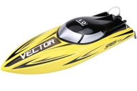 Volantex Vector SR65 brushless boot RTR - Geel incl. accu & lader - thumbnail