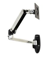 Ergotron LX Series LX Wall Mount LCD Arm flat panel bureau steun 86,4 cm (34") Muur Aluminium - thumbnail