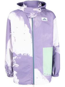 OAMC veste zippée à imprimé tie-dye - Violet