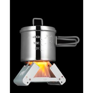 Esbit Esbit Medium Pocket stove RVS incl. 2x27 gram solid fuel tabletten