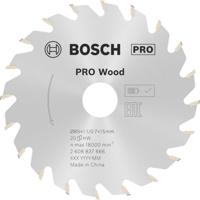 Bosch Accessories Kreissägeblatt Ø 85x15x1,1mm 20 WZ HM Standard for Wood 2608837666 Cirkelzaagblad 85 x 15 mm Aantal tanden: 20 1 stuk(s)