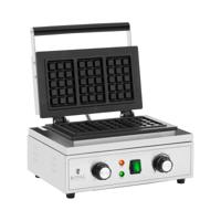 Wafelijzer - 3 belgische Waffeln - 1500 W - 50-300 °C - 0 - 5 min Timer - Royal Catering