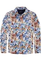 OLYMP Casual Modern Fit Overhemd blauw,