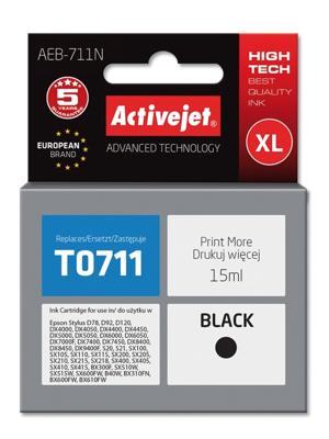 Activejet AE-554N inkt (vervangt Epson T0554; Supreme; 12,5 ml; geel)
