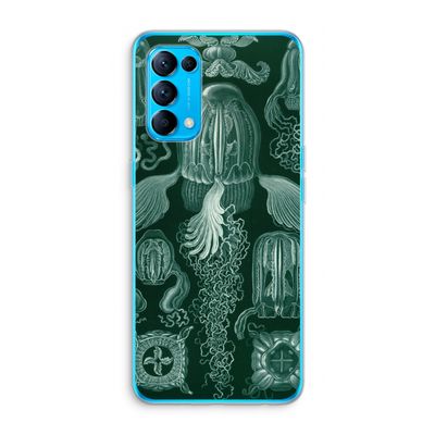 Haeckel Cubomedusae: Oppo Find X3 Lite Transparant Hoesje