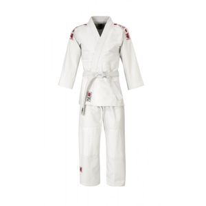 Matsuru Juvo recreatie judopak met roze schouderbadges