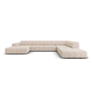 Cosmopolitan Design Chicago U-bank - Hoek Rechts - Chenille - Lichtbeige