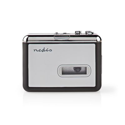 Nedis Cassettebandjes Digitaliseren | Draagbaar | Output: 1x 3,5 mm / 1x Mini USB | 1 stuks - ACGRU100GY ACGRU100GY