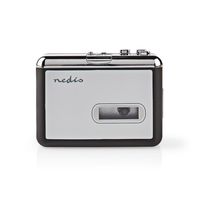 Nedis Cassettebandjes Digitaliseren | Draagbaar | Output: 1x 3,5 mm / 1x Mini USB | 1 stuks - ACGRU100GY ACGRU100GY